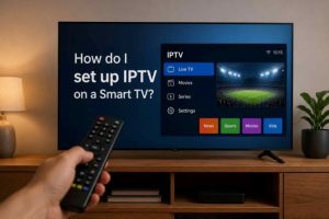 How do I set up IPTV on a Smart TV?