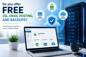 Do You Offer Free SSL, Email Hosting, And Backups?