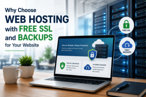 Why Choose Web Hosting with Free SSL and Backups for Your Website
